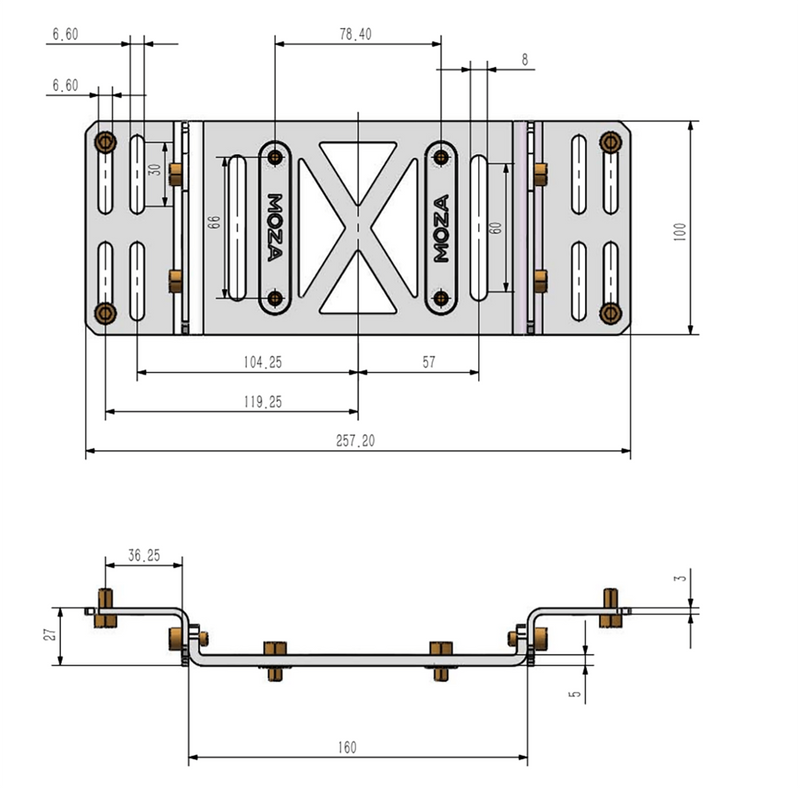MOZA Table Base Support