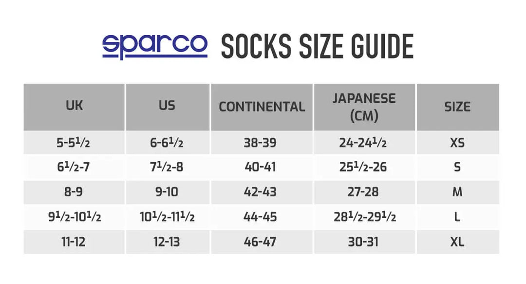 Sparco HyperSpeed ​​Socks | Simufy