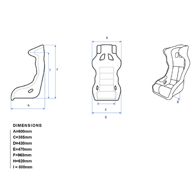 Racing Seat Refrigerated C2 Cold Fusion