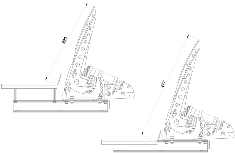 Platform Pedals Heusinkveld Sprint