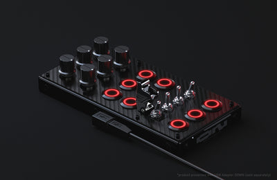 Button Box programmable NA3 in Carbon Fiber