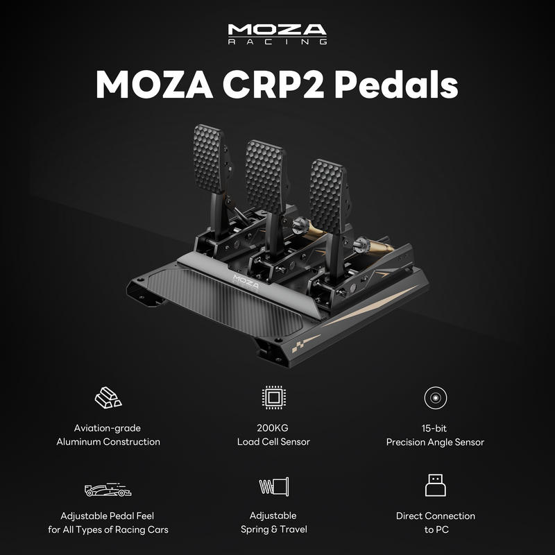 Pedals CRP2 MOZA