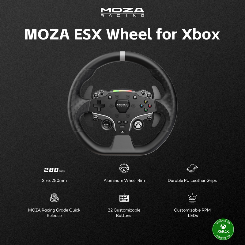 Steering wheel ESX MOZA