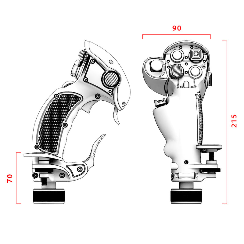 Flightstick VPC Constellation ALPHA Grip