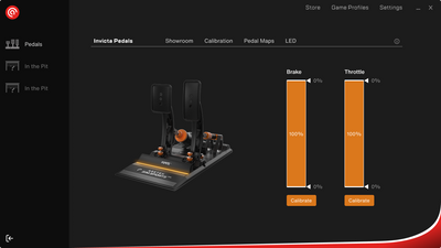 Pedals Forte Asetek Refurbished