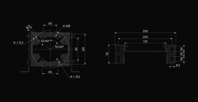 MOZA Front Mounting Bracket