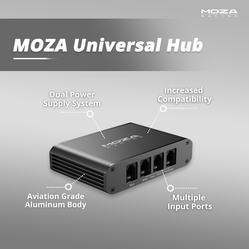 Refurbished MOZA Universal Hub Bundle