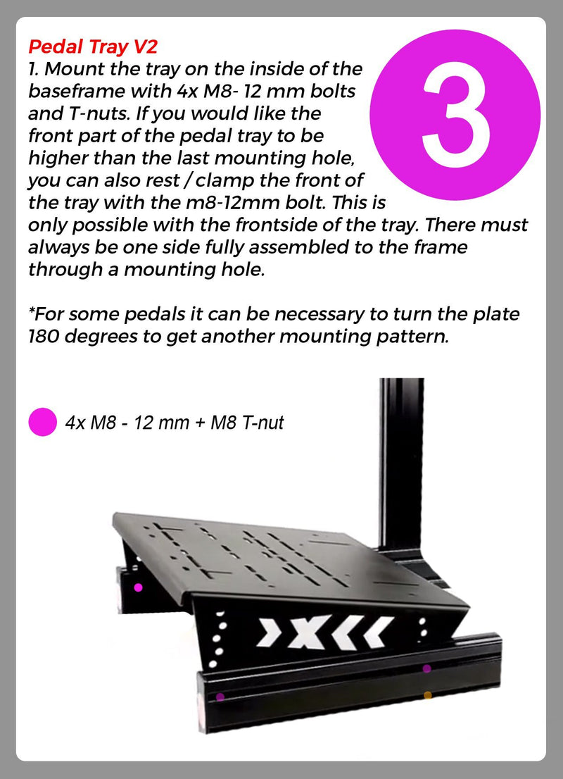 Pedals Universal SimXPro Platform