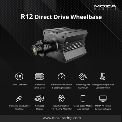 Direct Drive Wheelbase R12 MOZA