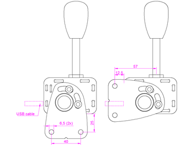 Shifter Sequential Heusinkveld