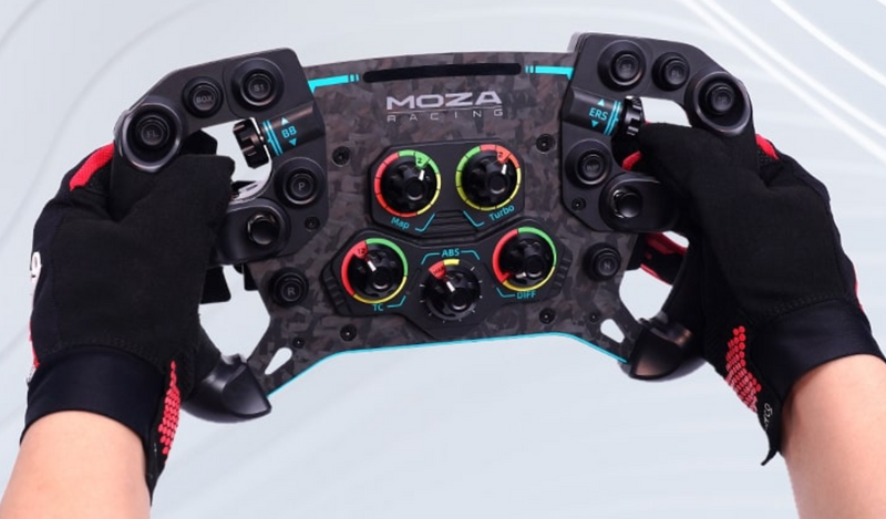 Steering wheel GS V2 Alcantara MOZA Refurbished