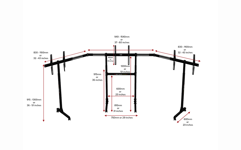 NLR External Triple Monitor Support