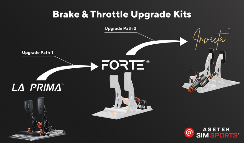 Upgrade Kit from Pedals LA PRIMA to FORTE