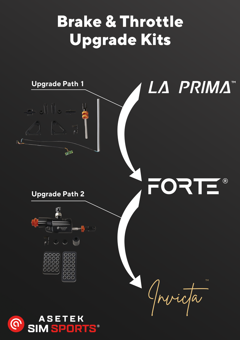 Upgrade Kit from Pedals LA PRIMA to FORTE
