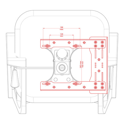 VPC Chair Mount - Collective Base Adapter