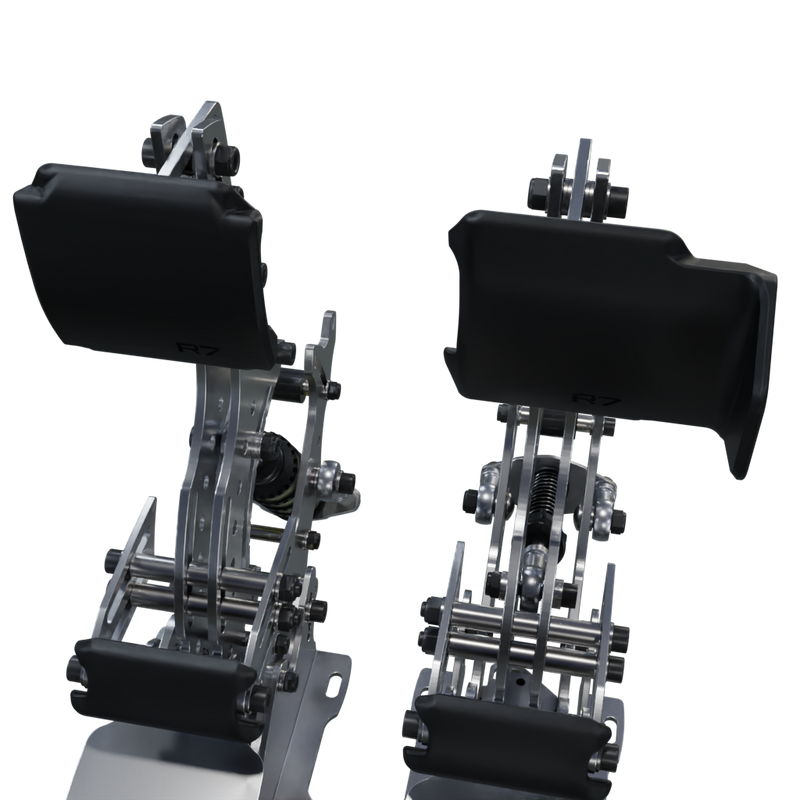 Pedals Plate with Lateral Support for R7 Simgrade