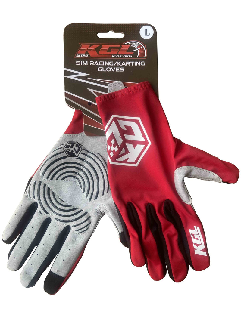KGL Gloves in Red Size L Refurbished