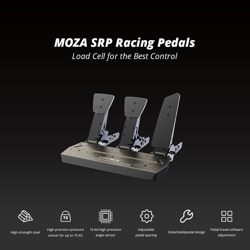 Pedals SR-P MOZA Refurbished