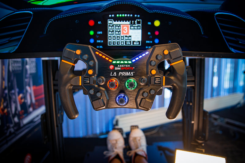 Steering wheel Formula La Prima Asetek SimSports