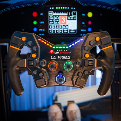 Steering wheel Formula La Prima Asetek SimSports