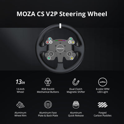 Steering wheel CS V2P MOZA