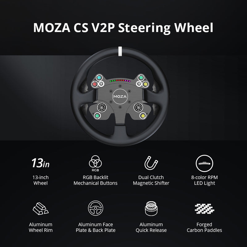 Steering wheel CS V2P MOZA