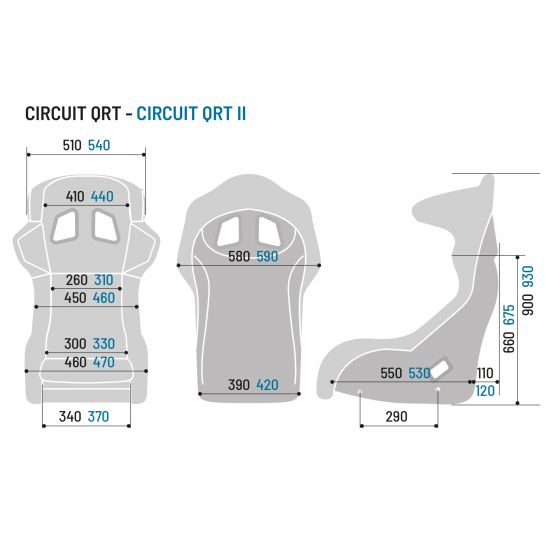 Racing Seat Sparco Circuit I QRT