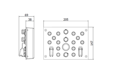 Button Box programmable BBX-ONE AW