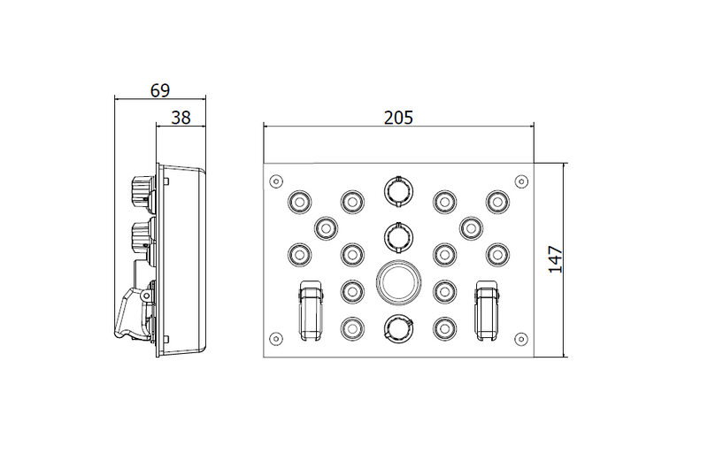 Button Box programmable BBX-ONE AW