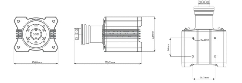 Direct Drive Wheelbase R9 V2 MOZA