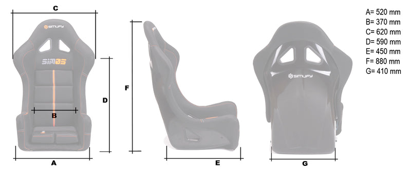 Racing Seat Simufy SIM05