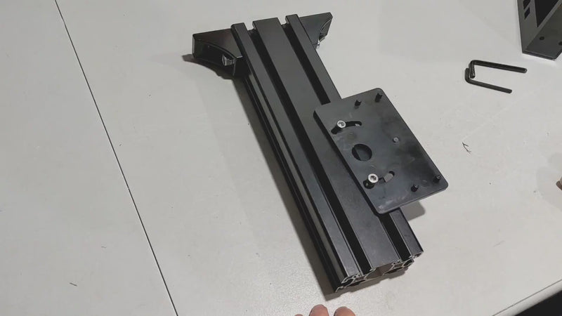 Mounting bracket SRS Hurricane on aluminum profile